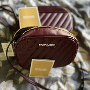 Rose Small Quilted Crossbody Bag